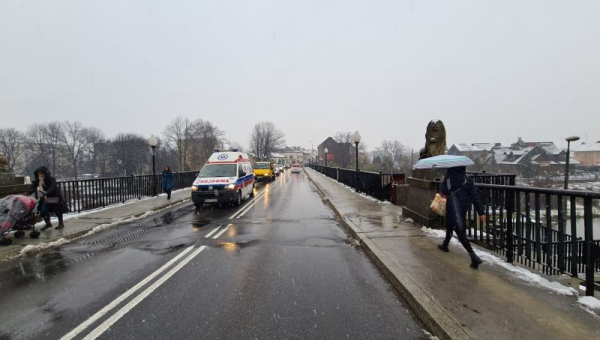 Naprawa dylatacji na moście na rzece Kamienica w ciągu ul. Lwowskiej
